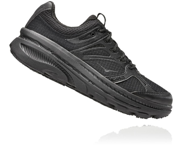 Hoka One One HOKA x EG Bondi B Mens UK - Black Road Running Shoes - VQYBC3485